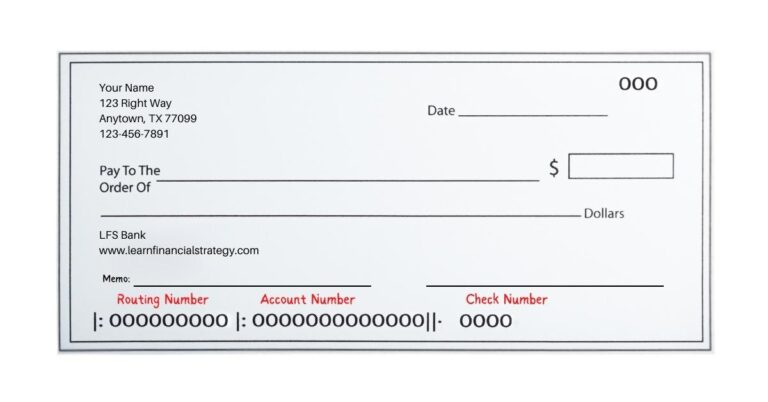 Check Format: How to Fill Out a Check